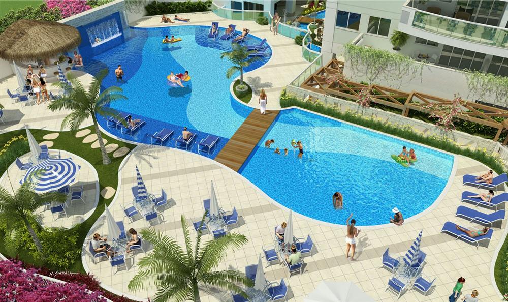 Empreendimento Lagoa Azul - Imóveis, Apartamentos 2 e 3 Quartos e Dormitórios em Jacarepaguá, Rio de Janeiro, RJ | Construtora Santa Cecília