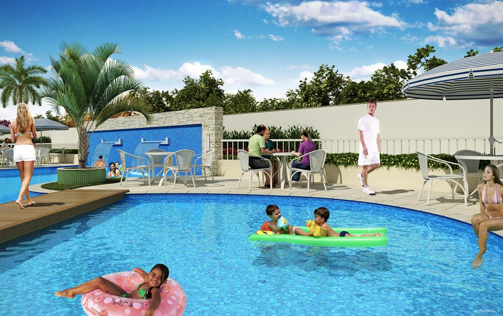 Residencial Bora Bora Tijuca - Condomínios com Apartamentos de 2 e 3 Dormitórios, Quartos no Rio de Janeiro, RJ | Construtora Santa Cecília